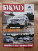 Off Road 9/2012 Subaru XV vs. ASX vs. Yeti vs. SX4