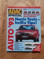 ADAC Auto Special Neuwagen 1993 Audi 80 Cabriolet,E34, Golf3,911