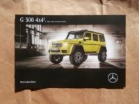 Mercedes Benz G500 4X4 2 BR463 Sondermodell Juni 2015 NEU