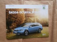 Skoda Octavia Scout Prospekt 9/2015 +Preisliste NEU