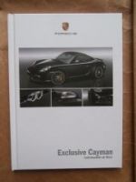 Porsche Cayman Exclusive Buch Juli 2008 NEU
