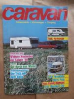 caravan 11/1985 Westfalia Marco Polo, Hymercar, Fendt Diamant