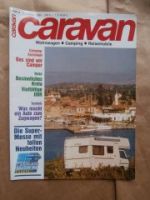 caravan 9/1990 Neuheiten Caravan Solon 90,Camping Soziologie