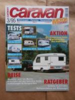 caravan 3/1995 Carls Auei CAR 630S,Wilk de Luxe 471TD,