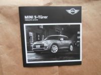 Mini 5-Türer Preisliste Juli 2015 F55 +Cooper +D +S