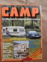 CAMP 1/1986 Audi 90 Quattro (typ 82) mit Hobby Prestige 530TK