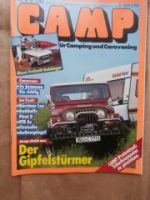 CAMP 4/1983 Bürstner Lux 560TK, Dethleffs Pirat D,Wilk Safaria C