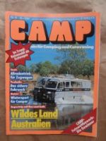 CAMP 6/1982 Fiat Ducato, Knaus Azur 425T mit Mitsubishi Galant 1