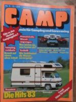 CAMP 5/1982 T.E.C. 470EL vs. Hobby 480T ADX vs. Kap KL 430T