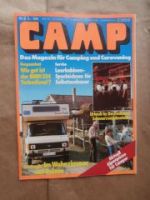 CAMP 6/1985 BMW 524td E28,Range Rover, Eriba Nova L 530V,Frankia