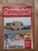 caravaning 11/1989 Bürstner City 420TM mit BMW 324TD E30 touring