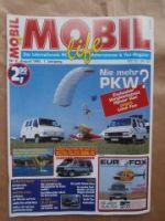 Mobil Life 8/1993 Hymer Van gegen Luna Fun,CI-Riviera,Lüdtke Van