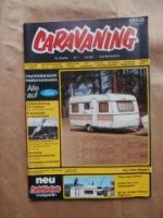 caravaning 7/1984 Dauertest Knaus Azur 750,Tabbert Comtesse 515S