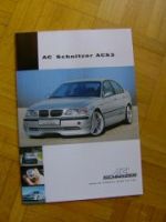 AC Schnitzer ACS3 Prospekt 3er Limousine/Touring E46 NEU
