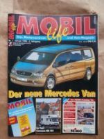 Mobil Life 1/1994 Karmann MB 100 D/S,Lextr Extra Garage auf Chev