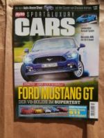 Auto Zeitung CARS 3/2015 Rolls-Royce Ghost,Huracán Spyder,GLE 63