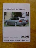 AC Schnitzer S5 touring E39 Prospektblatt NEU