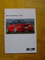 AC Schnitzer Z3 roadster Prospekt E36/7 NEU