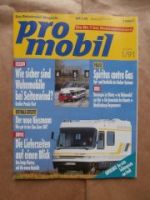 pro mobil 1/1991 Niesmann Clou Liner 500,Reimo Miami auf VW T4