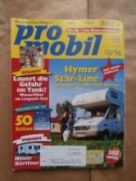 pro mobil 10/1996 Hymer Star-Line,RMB Silverstar, Mercedes Vario