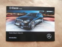 Mercedes Benz E-Klasse T-Modell 5.10.2015 NEU