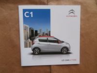 Citroen C1 +Shine Editon +Feel Edition 9/2015 +Preisliste NEU