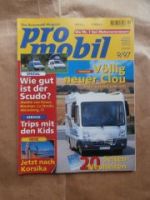 pro mobil 9/1997 Niesmann+Bischoff Clou Liner 650,Eura,Vito F,