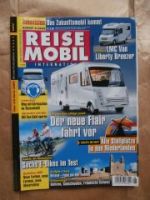 Reise Mobil 8/2008 LMC Van Liberty Breezer,Bürstner Prismo,