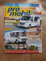 pro mobil 7/2014 Bürstner Nexxo,Carthago Chic C-Line,Knaus Box-S