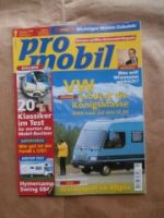 pro mobil 1/1998 RMB 692 HE/B auf LT,LT 2.8 TDI,Concorde 750 I