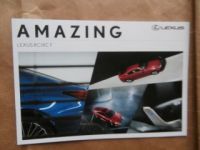 Lexus RC RC F Amazing Prospektflyer NEU