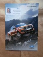 Ford Ranger XL XLT Limited Wildtrak September 2015