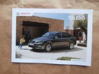 Seat Toledo +FR-Line Prospekt August 2015 NEU