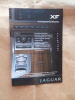 Jaguar XF (X250) Kurzanleitung Betriebsanleitung Deutsch