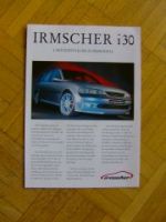 irmscher i30 Opel Vectra 3.0V6 Juliäumsmodell Prospekt 8/1998