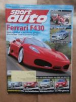 sport auto 11/2004 Ferrari F430, Aston Martin DB9,A3 Sportback 2