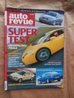 auto revue 12/2003  Alfa GT Coupé,RAV4,Volvo S40,Fiat Idea,Nissa