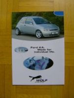 Wolf Concept Ford Ka Tuning Prospekt 9/1999 NEU