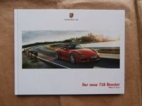 Porsche 718 Boxster Buch Januar 2016 NEU