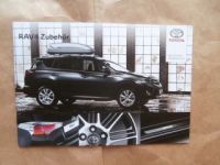Toyota RAV4 Zubehör Juni 2013 Prospekt NEU