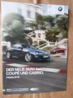 640i 650i 640d +xDrive Coupé F13 Cabrio F12 Juli 2015 NEU