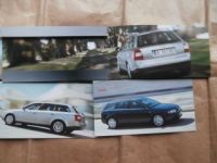 Audi A4 Avant Postkarten Flyer Prospekt Juni 2001