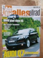 Auto Bild alles allrad 9/2005 Audi Q7,Hummer H3,Forester 2006,