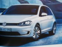 VW e-Golf VII Sonderprospekt Oktober 2015 NEU