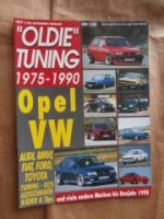 Oldie Tuning 1975-1990 1/1994 Polo Typ86,Golf2,Kadett C,GT,