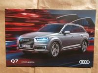 Audi Q7 e-tron quattro Typ 4M Prospekt März 2016 NEU