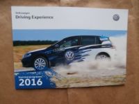 VW Driving Experience Sommerprogramm 2016 NEU