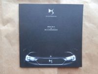 Citroen DS 4 & DS4 Crossback Prospekt Januar 2016 NEU