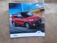 Kia Soul Prospekt August 2015 +Preisliste NEU