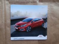 Kia pro_cee"d Prospekt 16. August 2015 +Preisliste NEU
